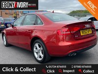 USED 2013 62 AUDI A4 2.0 TDI SE TECHNIK 4d 141 BHP A nice car with service history.  The car will come serviced, MOTd and have a 1 year RAC break down included in the sale price.