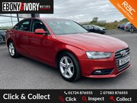 USED 2013 62 AUDI A4 2.0 TDI SE TECHNIK 4d 141 BHP A nice car with service history.  The car will come serviced, MOTd and have a 1 year RAC break down included in the sale price.