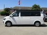 USED 2018 18 VOLKSWAGEN T6 CAMPER VAN 2.0 T32 TDI CAMPERVAN 148 BHP STUNNING, CONVERSION, VW LWB, TRANSPORTER, 2.0 TDI T30, 4 BERTH, CAMPER VAN. . The list on this brand new conversion is endless. Auztop Pop up roof (with double bed), FIAMMA SIDE AWNING, Rear Park Sensors, Chemical Toilet, Twin Hob, Sink, 90L Water Storage, Fridge with Freeze compartment, 240 Hook up with split charger, DIESEL NIGHT HEATER ,