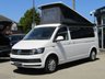 USED 2018 18 VOLKSWAGEN T6 CAMPER VAN 2.0 T32 TDI CAMPERVAN 148 BHP STUNNING, CONVERSION, VW LWB, TRANSPORTER, 2.0 TDI T30, 4 BERTH, CAMPER VAN. . The list on this brand new conversion is endless. Auztop Pop up roof (with double bed), FIAMMA SIDE AWNING, Rear Park Sensors, Chemical Toilet, Twin Hob, Sink, 90L Water Storage, Fridge with Freeze compartment, 240 Hook up with split charger, DIESEL NIGHT HEATER ,