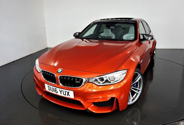 2016 16 BMW M3 3.0 M3 4d 426 BHP-1 PRIVATE OWNER FROM NEW-MAGNIFICENT EXAMPLE WITH A FULL BMW SERVICE HISTORY-SILVERSTONE MERINO LEATHER-19