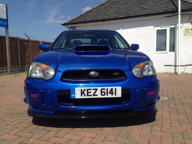 2004 Subaru Impreza 2.0 WRX STI TYPE UK 4d 265 BHP