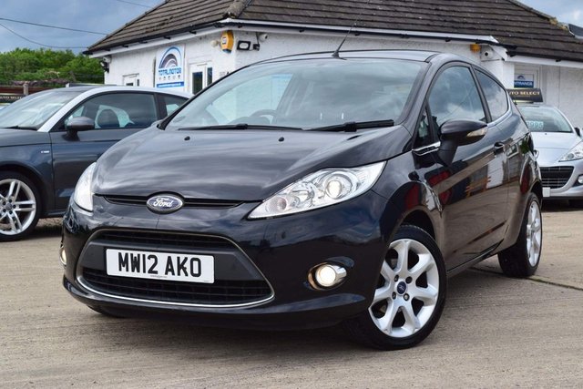 2012 12 Ford Fiesta 1.2 ZETEC 3d 81 BHP
