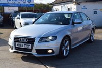 USED 2009 58 AUDI A4 1.8 TFSI S LINE 4d 158 BHP FSH, NEW TIMING CHAIN,MUST SEE