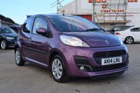 USED 2014 14 PEUGEOT 107 1.0 ACTIVE 5d 68 BHP FSH, IMMACULATE, MUST SEE