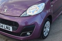 USED 2014 14 PEUGEOT 107 1.0 ACTIVE 5d 68 BHP FSH, IMMACULATE, MUST SEE