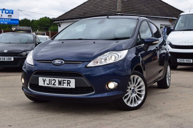 2012 12 Ford Fiesta 1.4 TITANIUM TDCI 5d 69 BHP