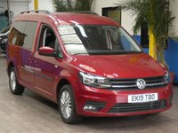 USED 2019 19 VOLKSWAGEN CADDY MAXI 2.0 C20 LIFE TDI 5d 101 BHP 7 SEAT SAT NAV PARKING SENSORS 6 MONTHS GOLD WARRANTY