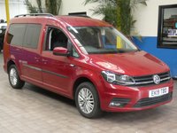 USED 2019 19 VOLKSWAGEN CADDY MAXI 2.0 C20 LIFE TDI 5d 101 BHP 7 SEAT SAT NAV PARKING SENSORS 6 MONTHS GOLD WARRANTY