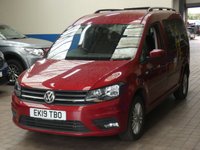 USED 2019 19 VOLKSWAGEN CADDY MAXI 2.0 C20 LIFE TDI 5d 101 BHP 7 SEAT SAT NAV PARKING SENSORS 6 MONTHS GOLD WARRANTY