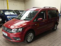 USED 2019 19 VOLKSWAGEN CADDY MAXI 2.0 C20 LIFE TDI 5d 101 BHP 7 SEAT SAT NAV PARKING SENSORS 6 MONTHS GOLD WARRANTY