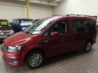 USED 2019 19 VOLKSWAGEN CADDY MAXI 2.0 C20 LIFE TDI 5d 101 BHP 7 SEAT SAT NAV PARKING SENSORS 6 MONTHS GOLD WARRANTY