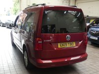 USED 2019 19 VOLKSWAGEN CADDY MAXI 2.0 C20 LIFE TDI 5d 101 BHP 7 SEAT SAT NAV PARKING SENSORS 6 MONTHS GOLD WARRANTY