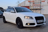 USED 2011 61 AUDI A3 2.0 SPORTBACK TDI S LINE 5d 138 BHP FSH, GREAT SPEC, MUST SEE!