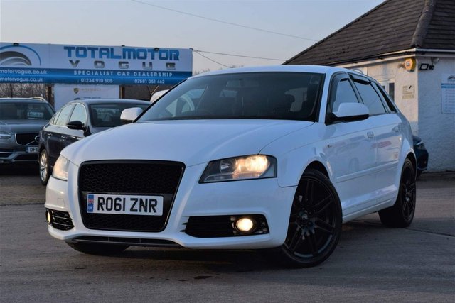 2011 61 Audi A3 2.0 SPORTBACK TDI S LINE 5d 138 BHP