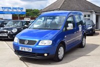 USED 2010 10 VOLKSWAGEN CADDY 1.9 LIFE TDI DSG 5d 103 BHP DISABILITY VAN, DSG, NO VAT!