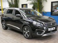 USED 2019 19 PEUGEOT 5008 1.2 PURETECH S/S ALLURE 5d 130 BHP STUNNING EXAMPLE 7 SEATS SAT NAV PART LEATHER 6 MONTHS GOLD WARRANTY