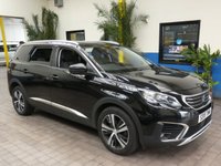 USED 2019 19 PEUGEOT 5008 1.2 PURETECH S/S ALLURE 5d 130 BHP STUNNING EXAMPLE 7 SEATS SAT NAV PART LEATHER 6 MONTHS GOLD WARRANTY