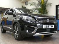 USED 2019 19 PEUGEOT 5008 1.2 PURETECH S/S ALLURE 5d 130 BHP STUNNING EXAMPLE 7 SEATS SAT NAV PART LEATHER 6 MONTHS GOLD WARRANTY