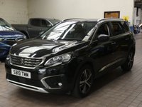 USED 2019 19 PEUGEOT 5008 1.2 PURETECH S/S ALLURE 5d 130 BHP STUNNING EXAMPLE 7 SEATS SAT NAV PART LEATHER 6 MONTHS GOLD WARRANTY
