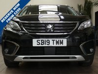 USED 2019 19 PEUGEOT 5008 1.2 PURETECH S/S ALLURE 5d 130 BHP STUNNING EXAMPLE 7 SEATS SAT NAV PART LEATHER 6 MONTHS GOLD WARRANTY