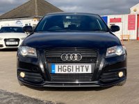 USED 2011 61 AUDI A3 2.0 SPORTBACK TDI S LINE SPECIAL EDITION 5d 138 BHP FSH,BLACK EDITION,&pound;30 ROAD TAX