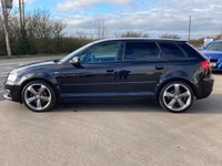 USED 2011 61 AUDI A3 2.0 SPORTBACK TDI S LINE SPECIAL EDITION 5d 138 BHP FSH,BLACK EDITION,&pound;30 ROAD TAX