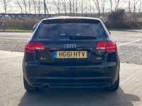 USED 2011 61 AUDI A3 2.0 SPORTBACK TDI S LINE SPECIAL EDITION 5d 138 BHP FSH,BLACK EDITION,&pound;30 ROAD TAX