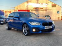 USED 2015 65 BMW 1 SERIES 2.0 118D M SPORT 5d 147 BHP FSH, GOOD SPEC, MUST SEE!