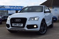 USED 2015 15 AUDI Q5 2.0 TDI QUATTRO S LINE PLUS 5d 187 BHP FSH, GREAT SPEC, MUST SEE!