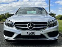 USED 2016 16 MERCEDES-BENZ C-CLASS 2.1 C220 D AMG LINE 4d 170 BHP AMG SPEC Leather Camera DAB