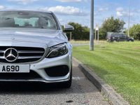 USED 2016 16 MERCEDES-BENZ C-CLASS 2.1 C220 D AMG LINE 4d 170 BHP AMG SPEC Leather Camera DAB