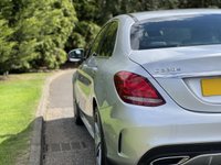 USED 2016 16 MERCEDES-BENZ C-CLASS 2.1 C220 D AMG LINE 4d 170 BHP AMG SPEC Leather Camera DAB