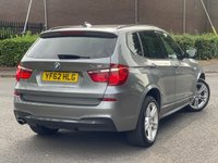 USED 2013 62 BMW X3 2.0 XDRIVE20D M SPORT 5d 181 BHP 