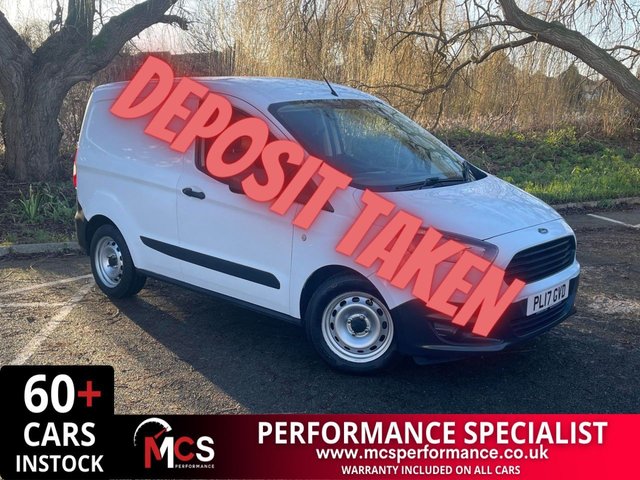 2017 17 FORD TRANSIT COURIER 1.5 BASE TDCI 74 BHP VAT QUALIFYING - RECENT MAJOR  SERVICE, FRONT DISCS AND PADS, BRAKE FLUID CHANGE 24/08/2022