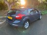 USED 2013 10 FORD FOCUS 1.0 ZETEC 5d 99 BHP MIDNIGHT SKY METALLIC, LOW TAX AND INSURANCE