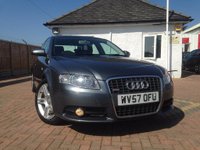 USED 2007 57 AUDI A4 2.0 TDI S LINE DPF 4d 170 BHP 