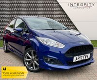 USED 2017 17 FORD FIESTA 1.0 ST-LINE 5d 124 BHP LOW RATE FINANCE/HOME DELIVERY