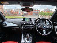 USED 2015 65 BMW 1 SERIES 2.0 120D XDRIVE M SPORT 5d 188 BHP RED LEATHER | SAT NAV | FSH |