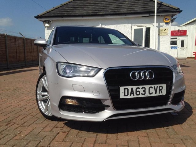 2013 63 Audi A3 2.0 TDI S LINE 4d 148 BHP
