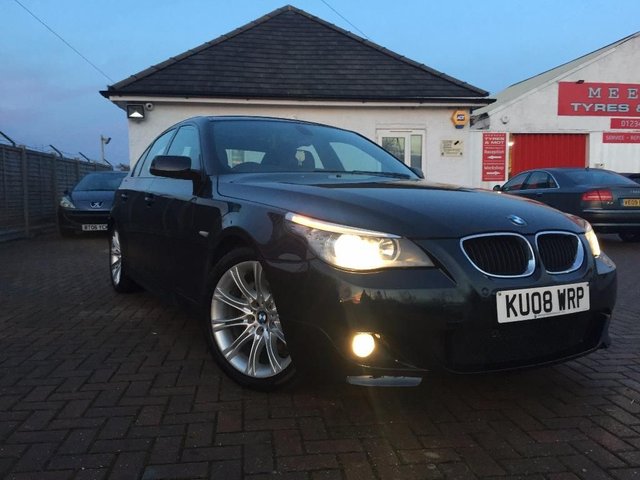 2008 08 BMW 5 Series 2.0 520D M SPORT 4d 175 BHP