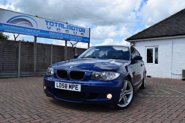 2008 58 BMW 1 Series 2.0 123D M SPORT 3d 202 BHP