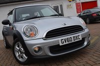 USED 2011 60 MINI HATCH ONE 1.6 ONE 3d 98 BHP 