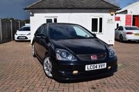 USED 2004 04 HONDA CIVIC 2.0 TYPE-R 3d 200 BHP 