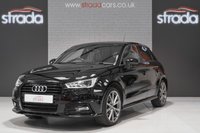 USED 2018 18 AUDI A1 1.4 SPORTBACK TFSI BLACK EDITION NAV 5d 123 BHP + NATIONWIDE HOME DELIVERY +