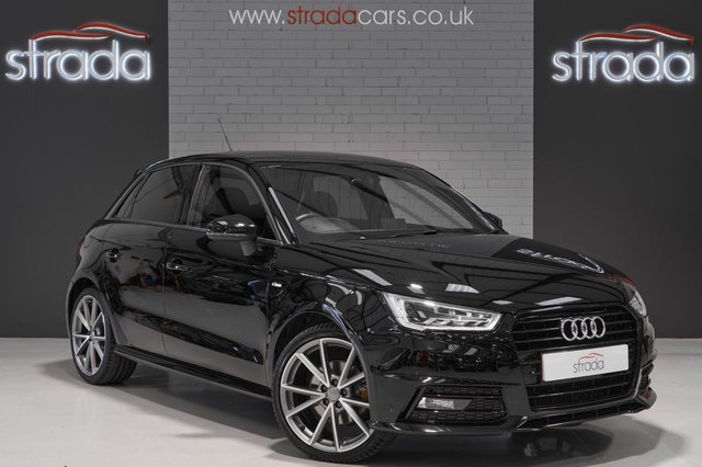 2018 18 Audi A1 1.4 SPORTBACK TFSI BLACK EDITION NAV 5d 123 BHP