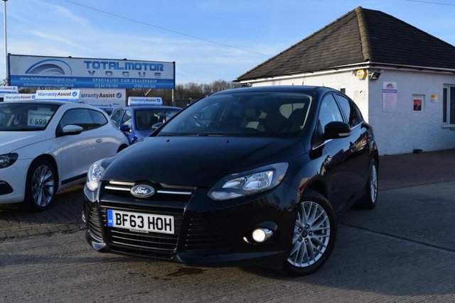 2013 63 Ford Focus 1.6 ZETEC 5d 104 BHP