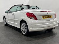 USED 2009 59 PEUGEOT 207 1.6 CC GT 2d 120 BHP Bianca White,17" Hockenheim alloy wheels, Interior Chrome pack