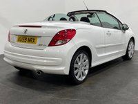 USED 2009 59 PEUGEOT 207 1.6 CC GT 2d 120 BHP Bianca White,17" Hockenheim alloy wheels, Interior Chrome pack