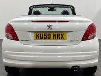 USED 2009 59 PEUGEOT 207 1.6 CC GT 2d 120 BHP Bianca White,17" Hockenheim alloy wheels, Interior Chrome pack